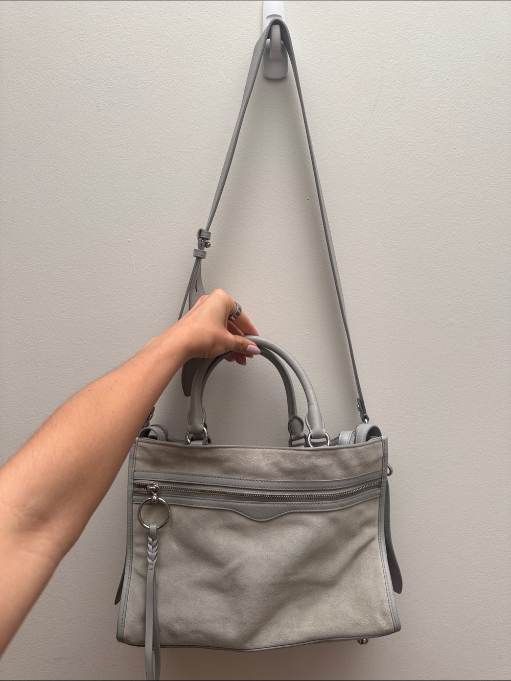 Rebecca Minkoff Bedford Zip Leather Satchel